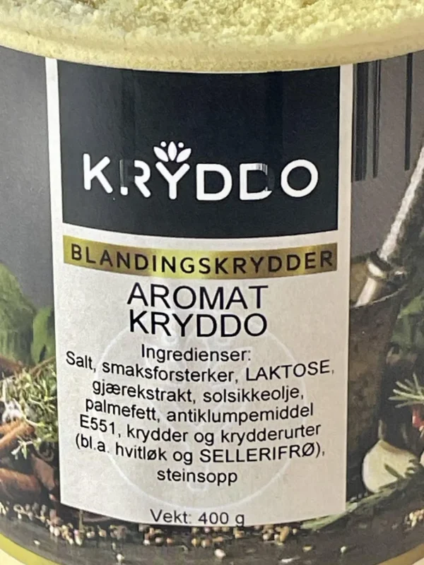 Aromat Kryddo 400 gram i boks