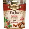 Carnilove Crunchy Snack Villsvin 200g