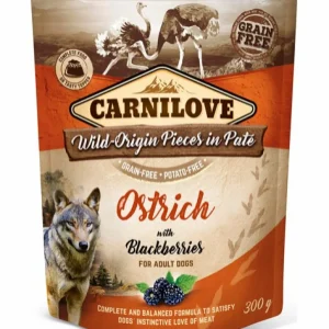 Carnilove Pouch Pate Ostrich  300 gram