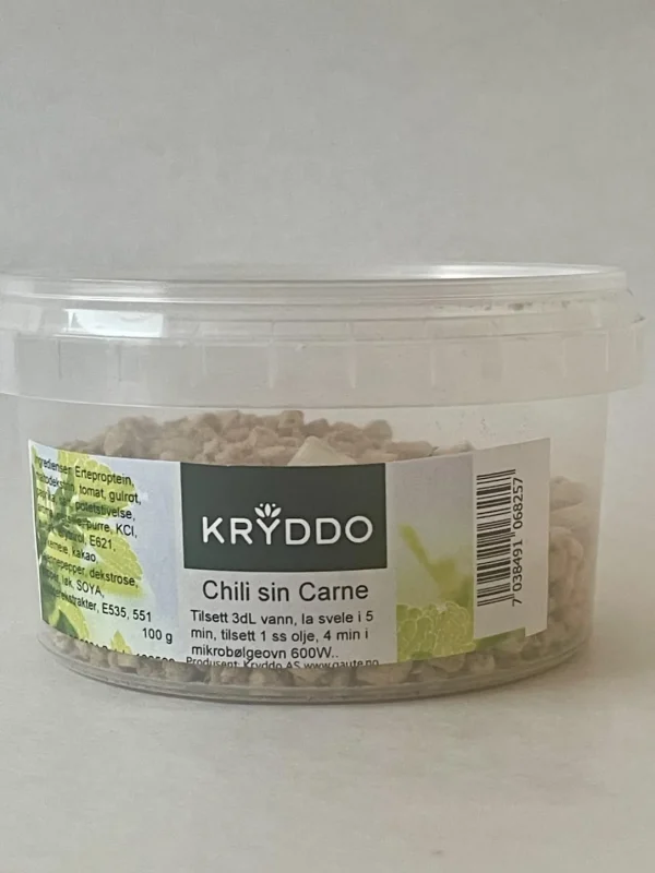 Chili Sin Carne 10 bokser á 100 gram
