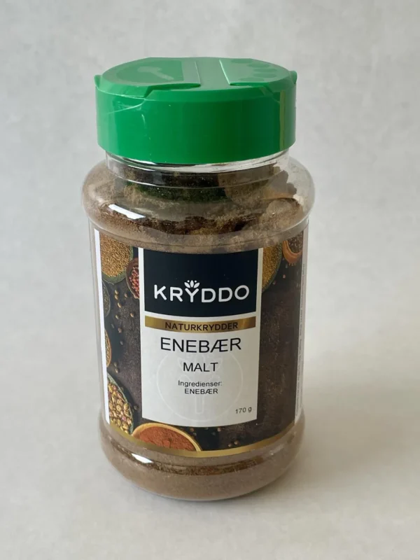 Enebær malt 170 gram i boks