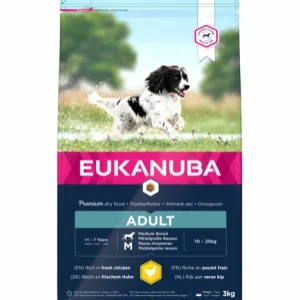 Eukanuba Adult M Kylling 3 kg