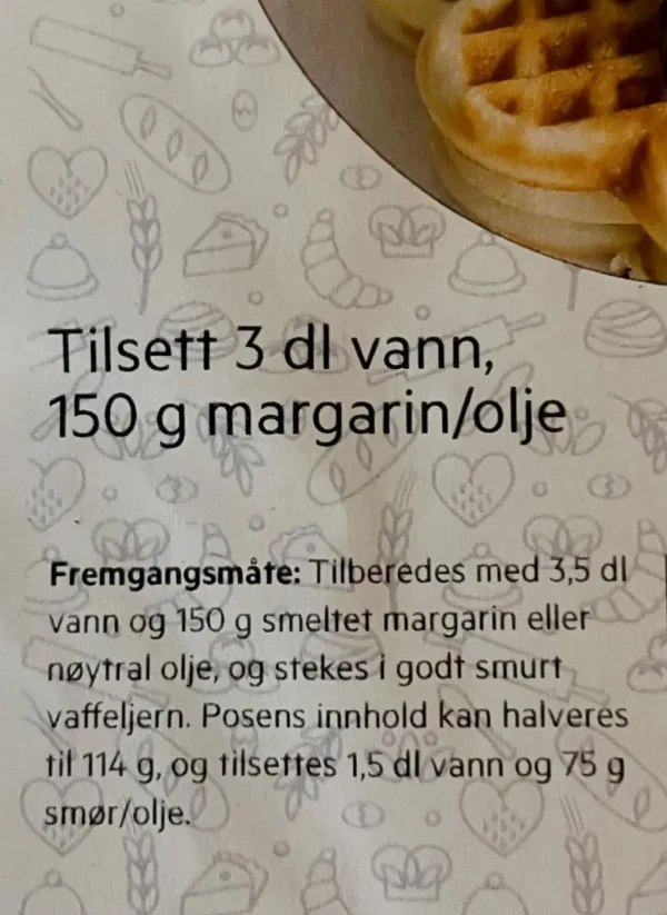 FIF Vafler Lavkarbo Sukker- og Glutenfri 228 g