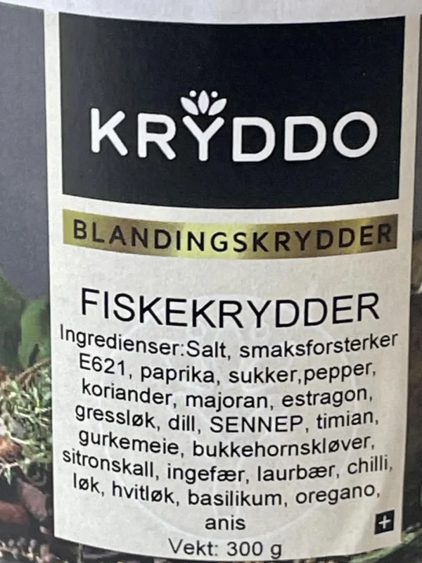 Fiskekrydder 300 gram i boks