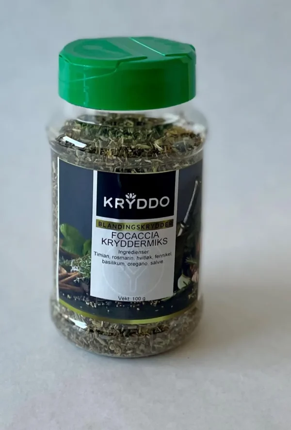 Focaccia kryddermix 100 gram