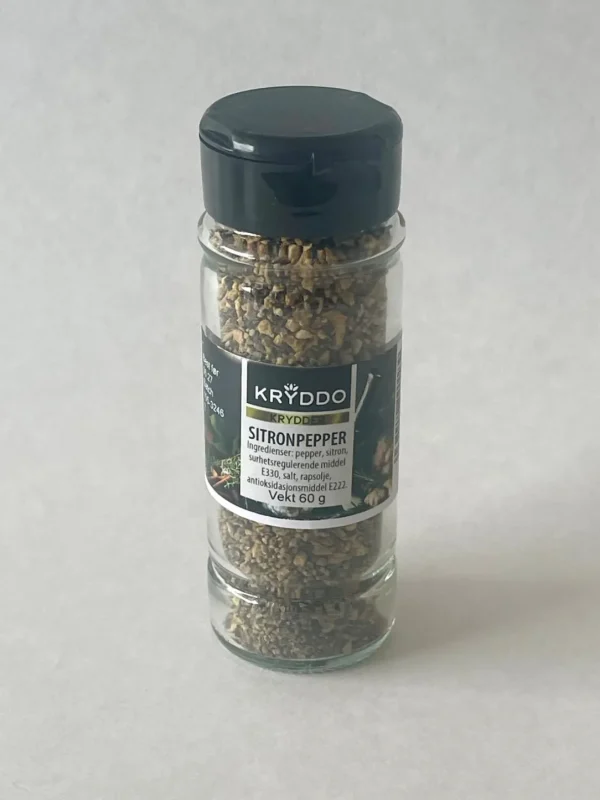 Glass Sitronpepper 60 gram