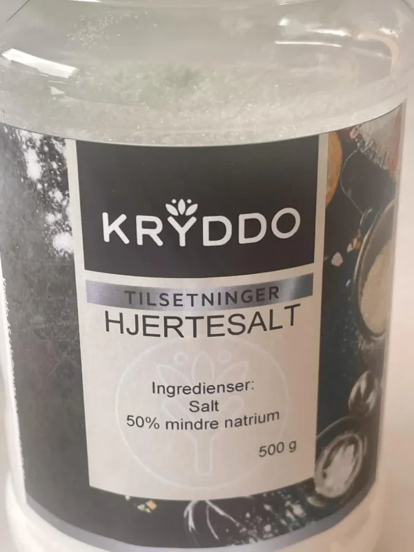 Hjertesalt 500 gram i boks