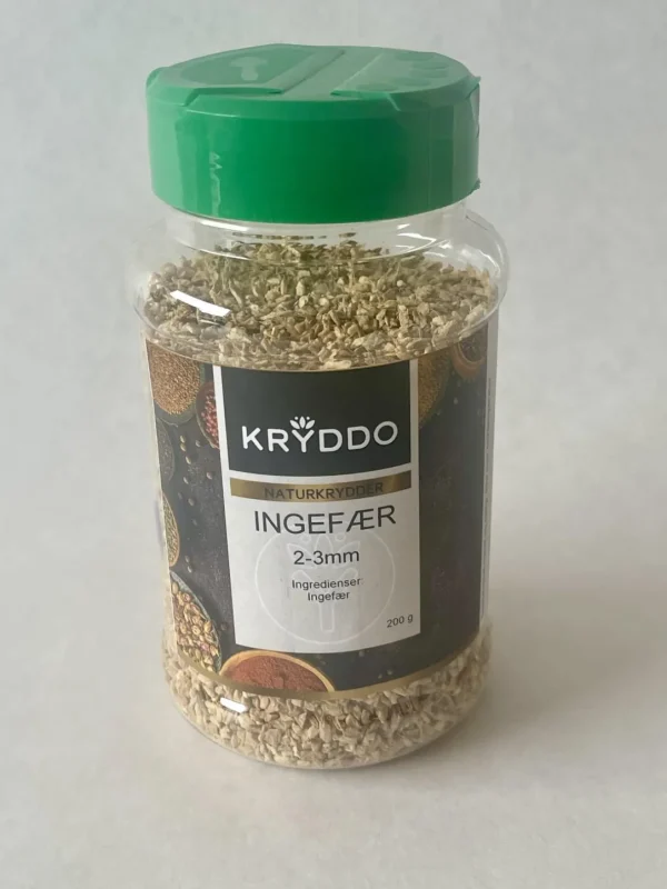 Ingefær Knust 2-3 mm 200 gram