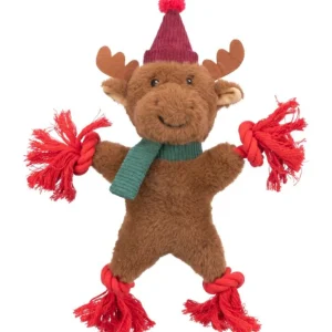 Juleleke Xmas Reindeer Plysj/Tau 32cm