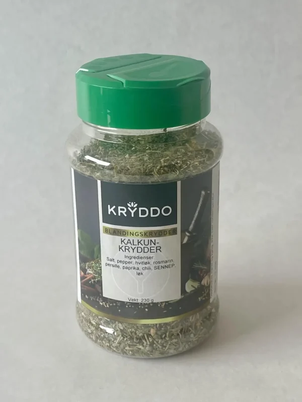 Kalkunkrydder 230 gram i boks