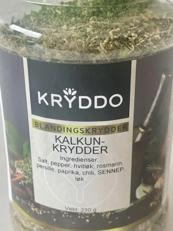 Kalkunkrydder 230 gram i boks