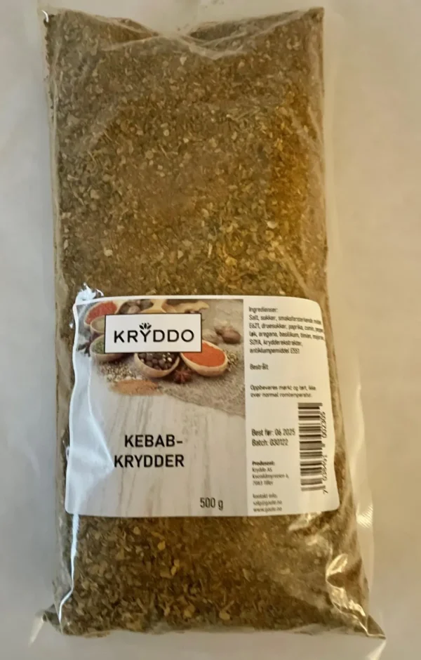 Kebab krydder 500 gram