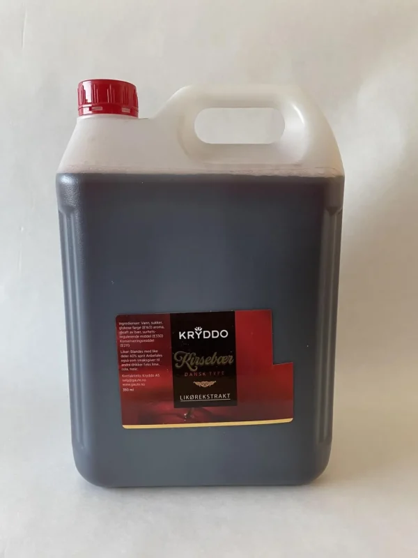 Kirsebær likørekstrakt 5 liter