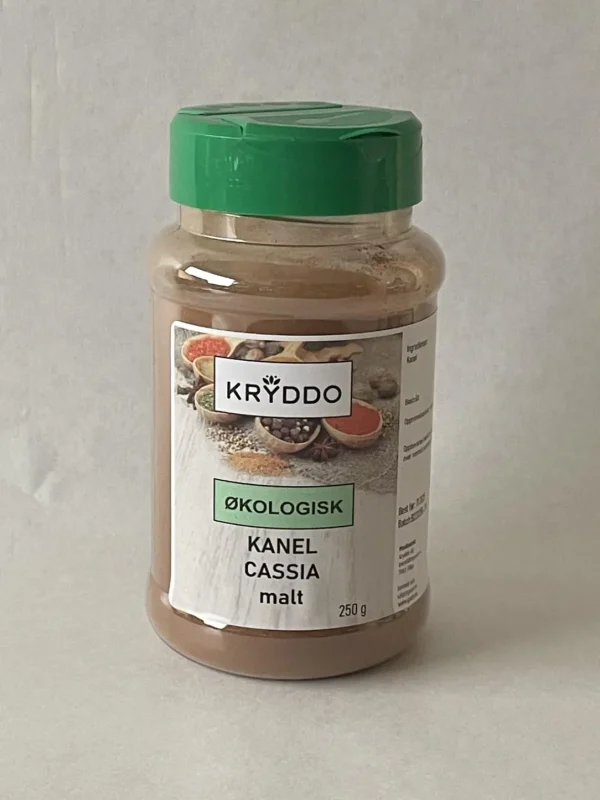 Økologisk Cassia Kanel malt 250 gram
