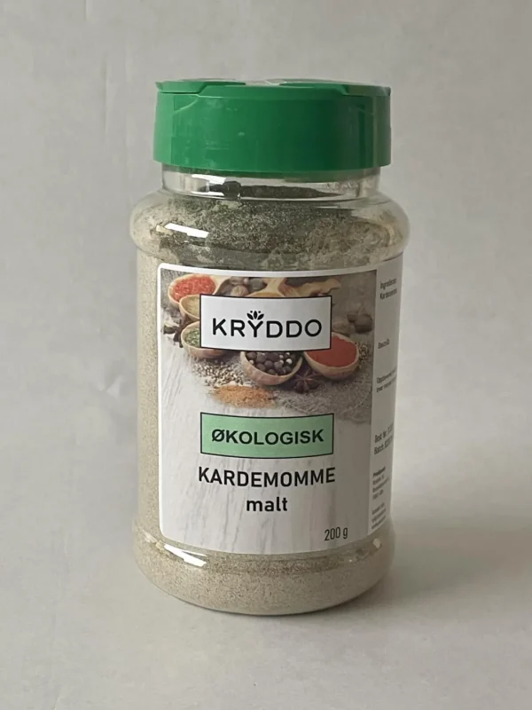Økologisk Kardemomme malt 200 gram
