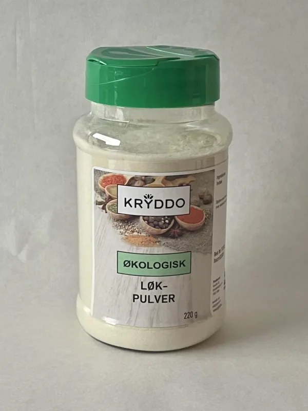 Økologisk Løkpulver 220 gram