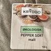 Økologisk Pepper sort malt 500 gram