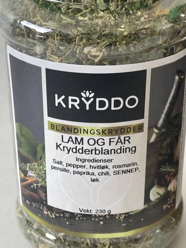 Krydderpakke: Vilt- og lam krydderblanding