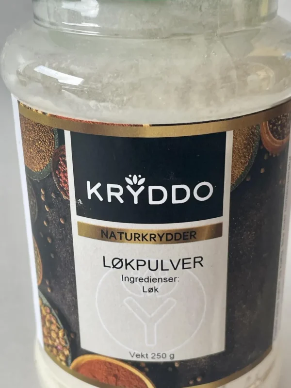 Løkpulver 250 gram i boks