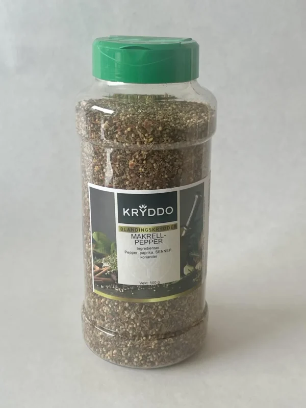 Makrellpepper med paprika 500 gram i Boks