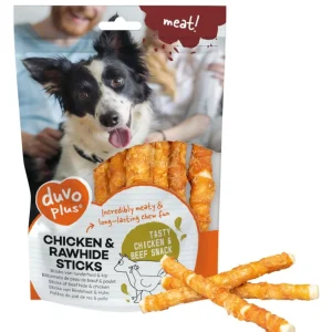 meat! Chicken & Rawhide sticks S 12.5 cm 100g