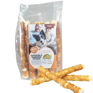 meat! Chicken & Rawhide sticks L 25cm ca. 1000 g