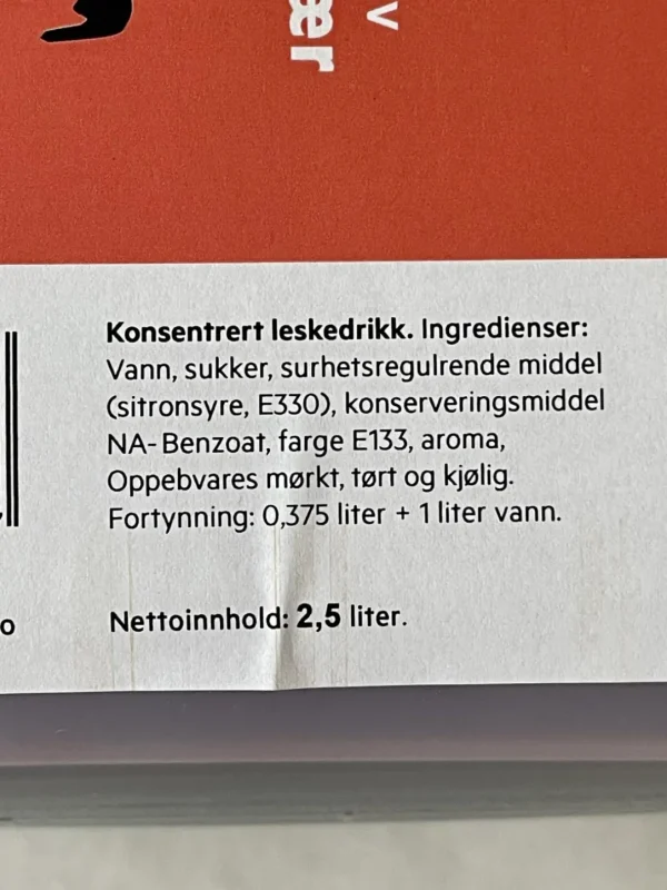 MonsterSlush Jordbær 2,5 liter