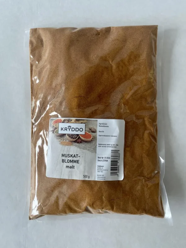 Muskatblomme malt 500 gram