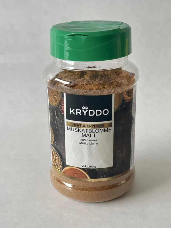 Muskatblomme malt 200 gram i boks