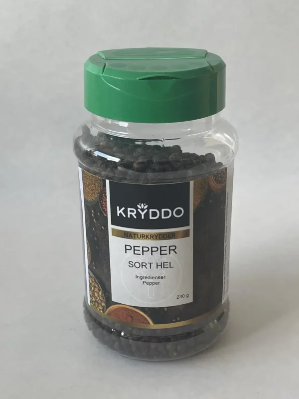 Pepper sort hel 230 gram i boks