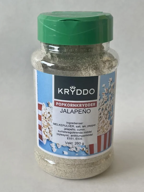 Popcornkrydder Jalapeño 260 gram