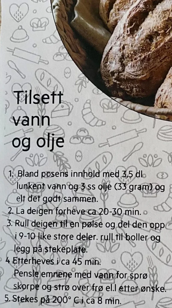Rundstykker 5 poser