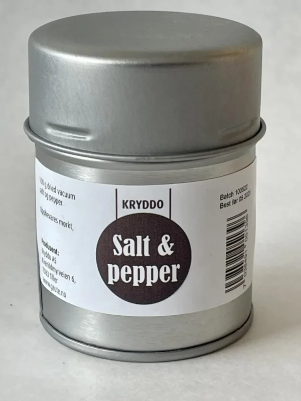 Salt & Pepper 100g i alu-boks