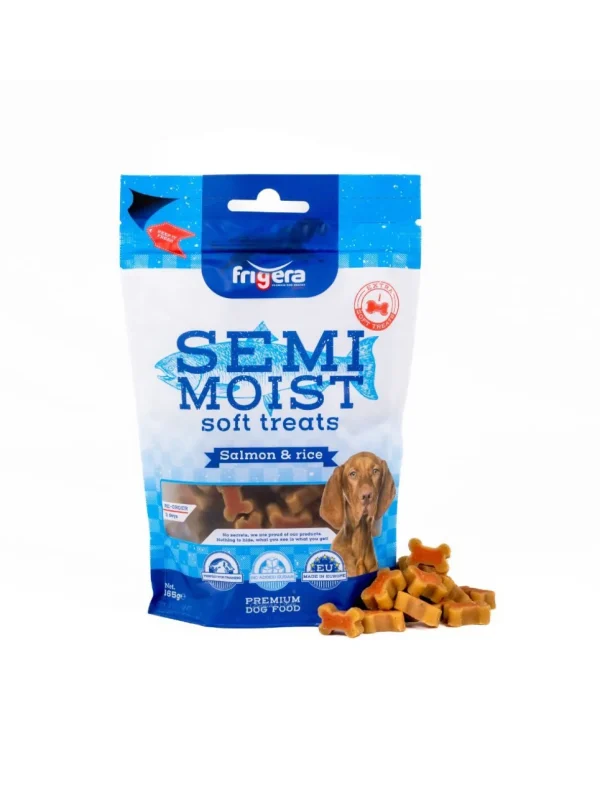 Semi Moist Soft Laks & Ris 165g