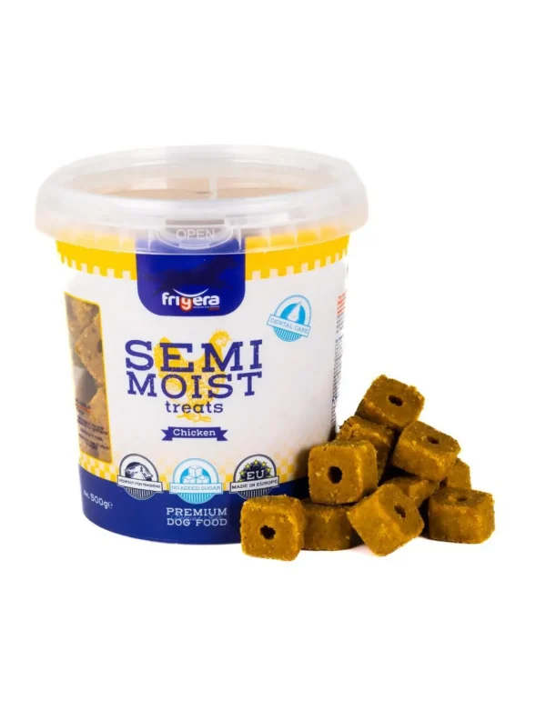 Semi Moist Treats Kylling 500g