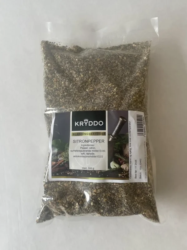 Sitronpepper 500 gram
