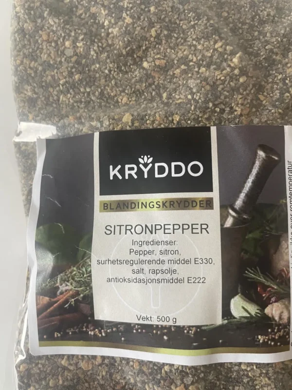 Sitronpepper 500 gram