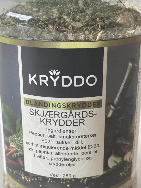 Skjærgårdskrydder 250 gram i boks