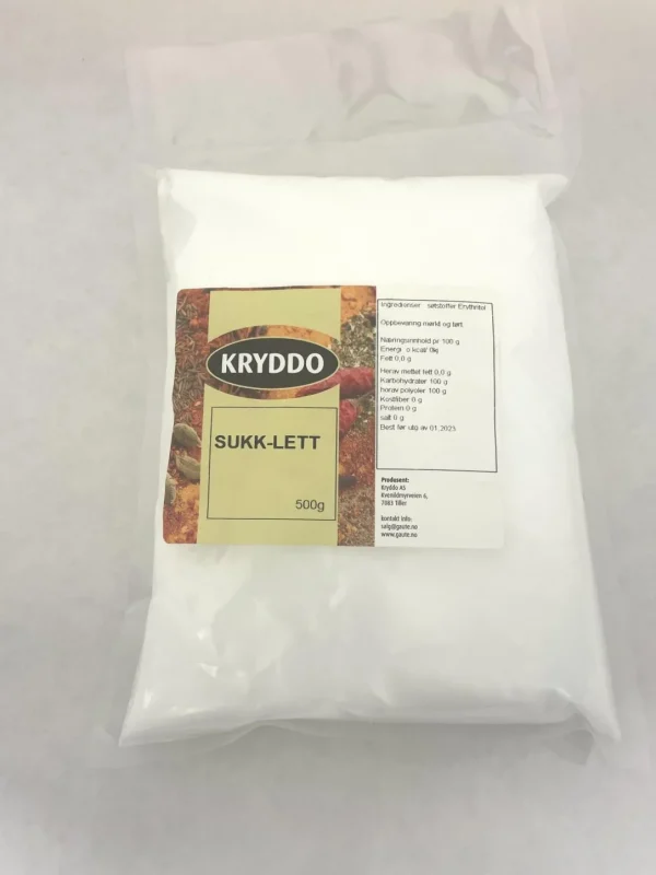 Sukk Lett Gaute 500 gram