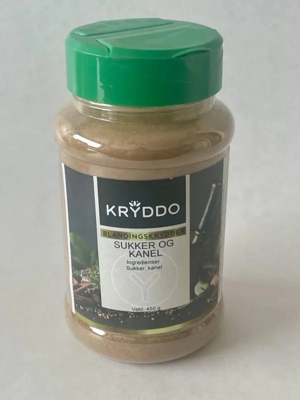 Sukker og Kanel 450 gram i boks