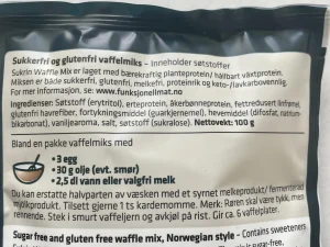 Sukrin Waffle Mix 100 gram