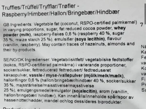 Trøfler La Praline Bringebær