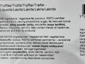 Trøfler La Praline Lakris