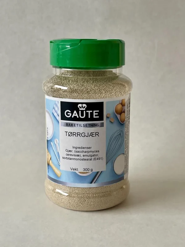 Tørrgjær 300 gram i boks