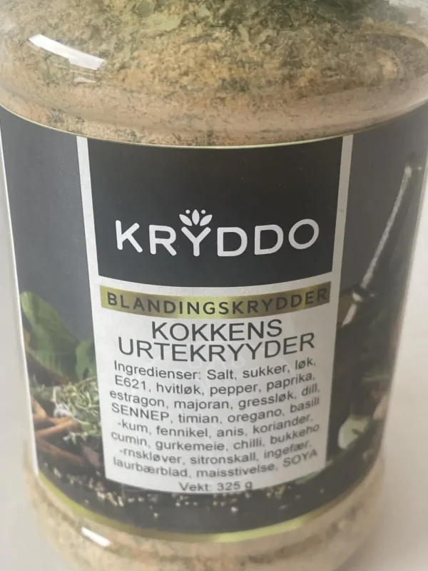 Urtekrydder Kokkens 325 gram i boks