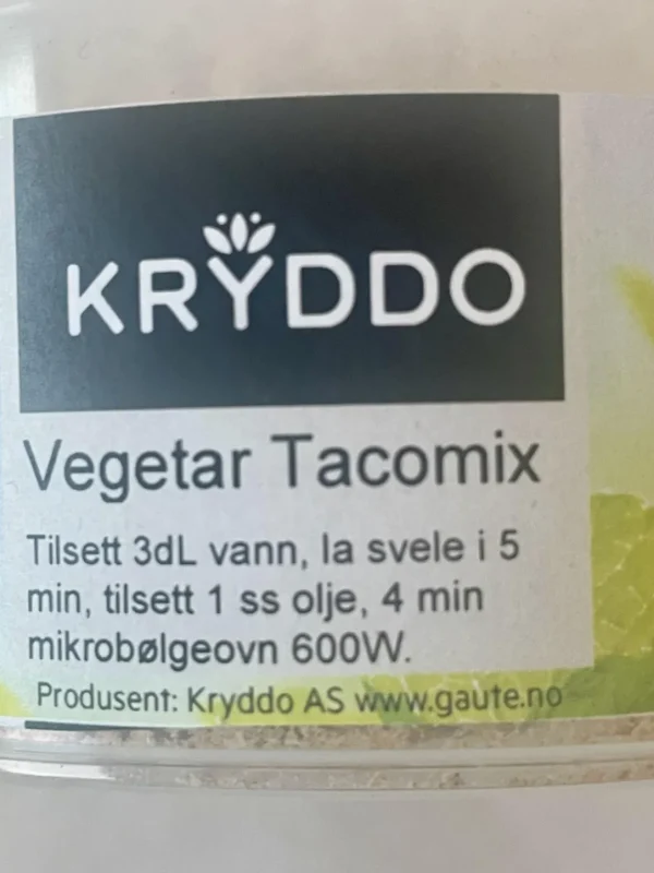 Vegetar Tacomix 10 bokser á 100 gram