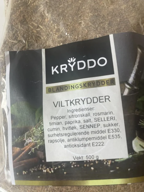 Viltkrydder 500 gram